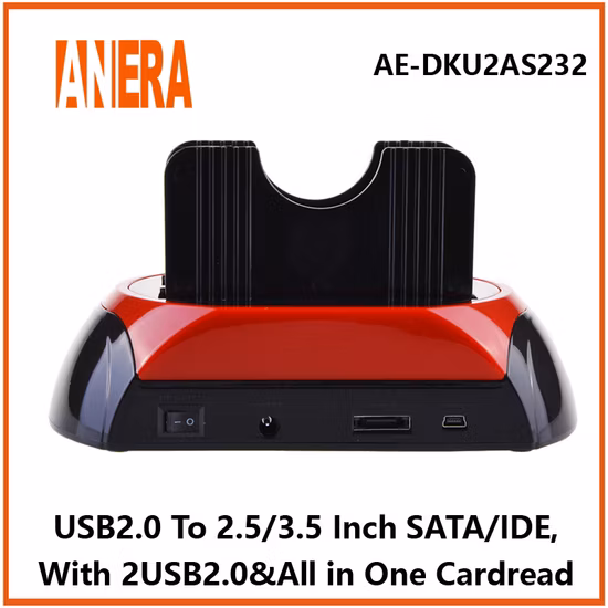 Intel Certificated USB C Hard Drive Dock Thunderbolt 3 4K Display Docking Station with Dp to HDMI Adapter