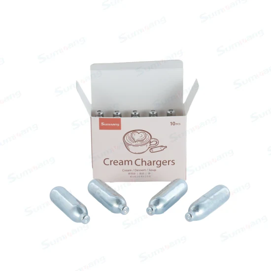 Fabrikpreis OEM verfügbar 8g N2o Cream Charger mit hoher Qualität